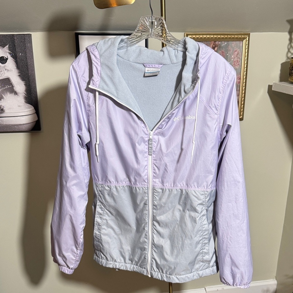 Columbia Women's Lavender and Gray Ski Jacket